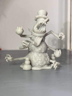 Angry Snowman, Papsikels, Resin Miniature - Tabletop miniature - Fantasy Miniature - 32mm