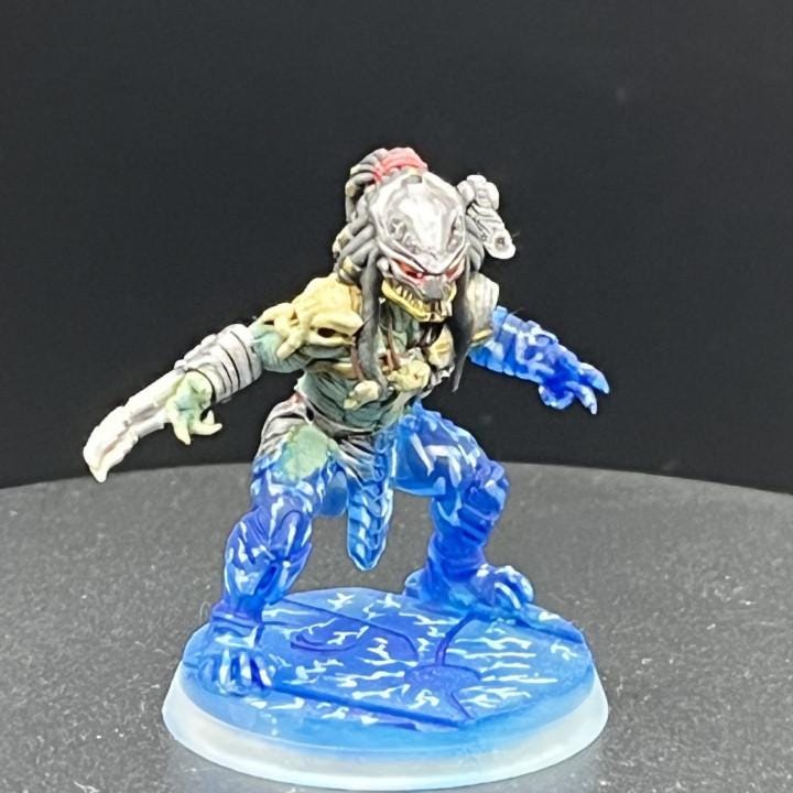 Berserker Skull Hunter Sergio The Bonesplitter Miniature - 32mm Resin Tabletop Figure for RPG & Wargaming