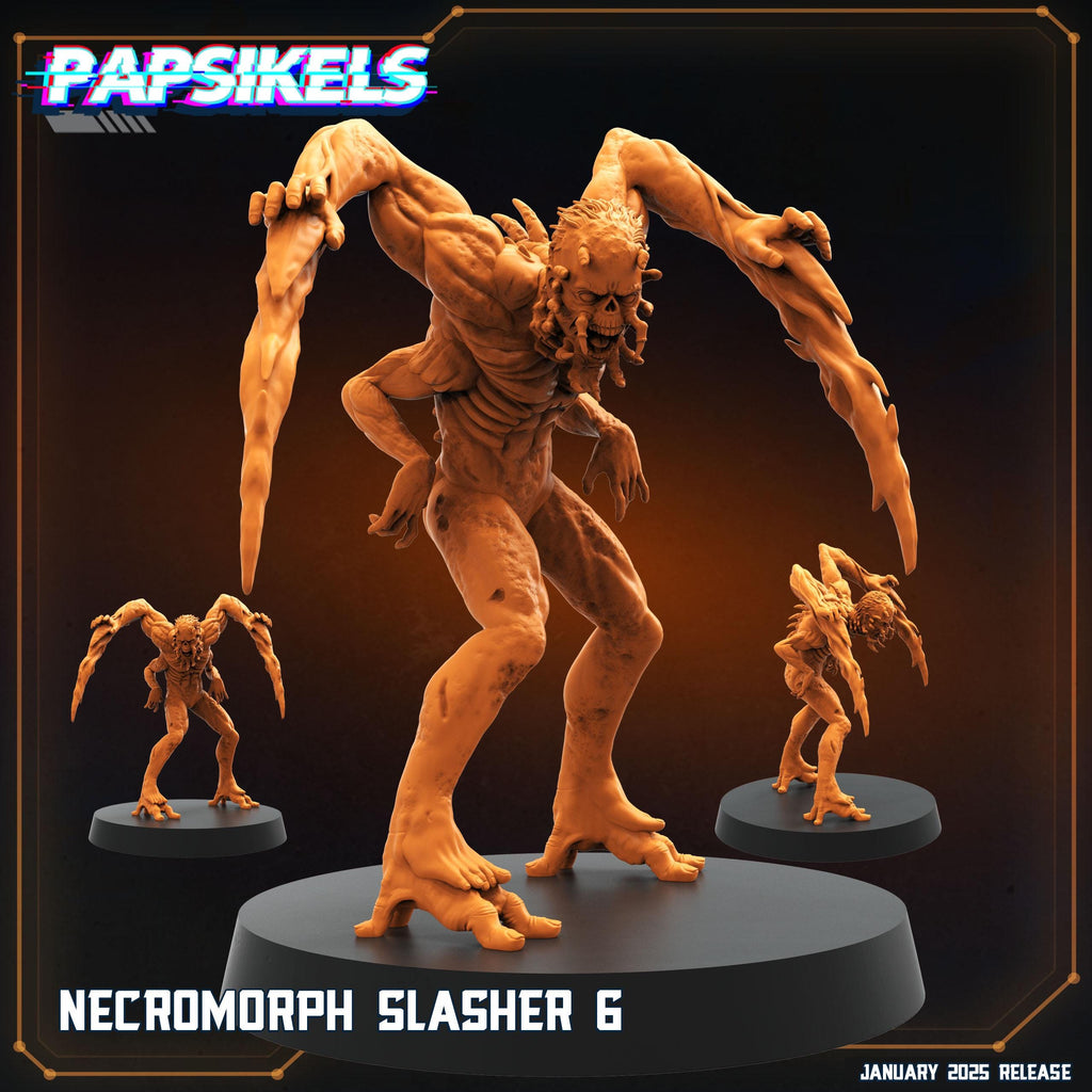 Aliens Vs Humans - Ascension - Necromorph Slashers Set - Dead Space, Papsikels, 32mm Mini