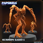 Aliens Vs Humans - Ascension - Necromorph Slashers Set - Dead Space, Papsikels, 32mm Mini
