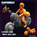 Cyberpunk, Capsule Gang Bikers, Papsikels, 32mm Mini