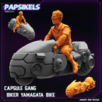 Cyberpunk, Capsule Gang Bikers, Papsikels, 32mm Mini