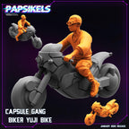 Cyberpunk, Capsule Gang Bikers, Papsikels, 32mm Mini