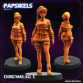 Cyberpunk, Christmas Elf Cyberbabe Kel-C, Papsikels, 32mm Mini