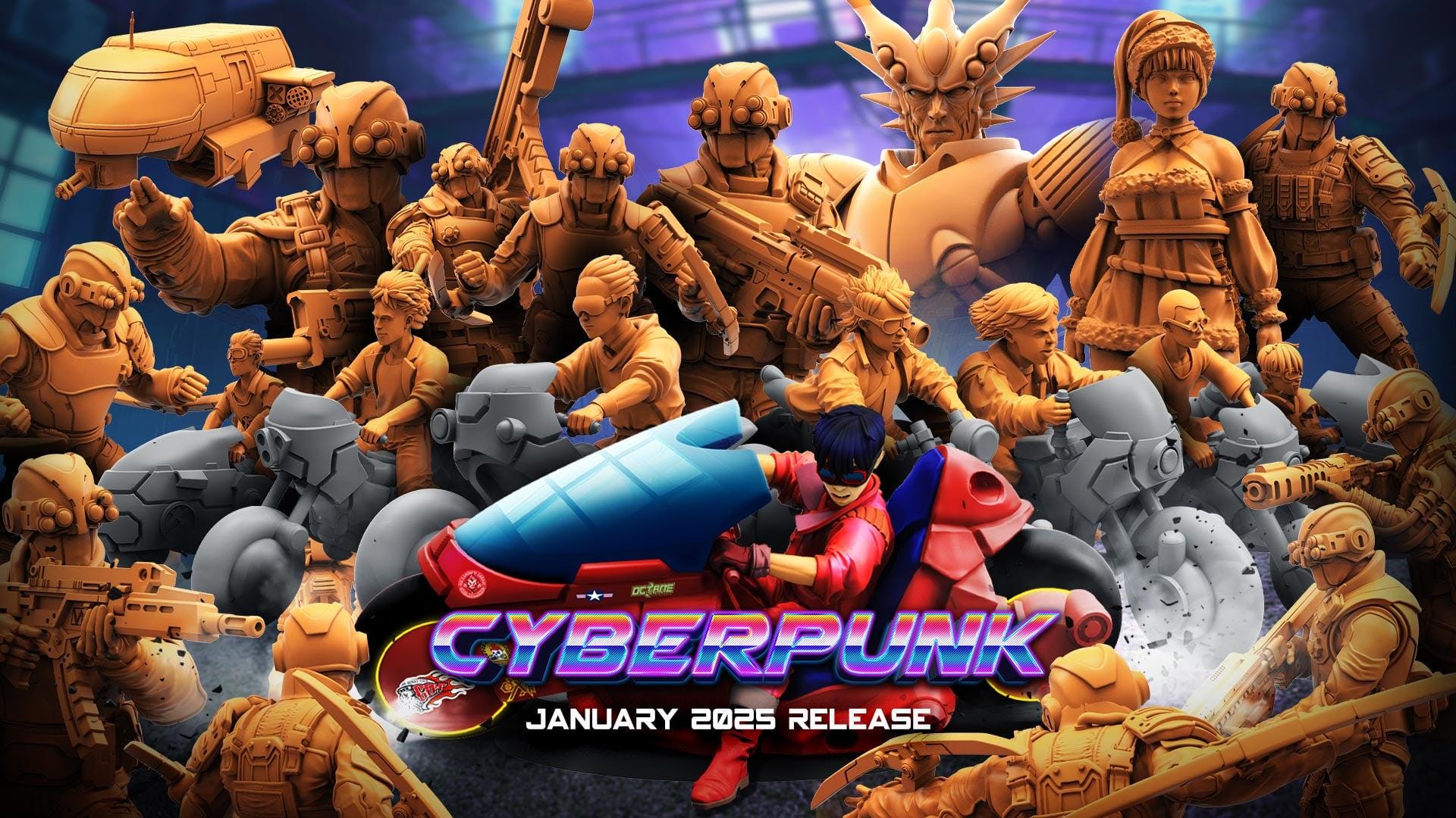 Cyberpunk, Christmas Elf Cyberbabe Kel-C, Papsikels, 32mm Mini