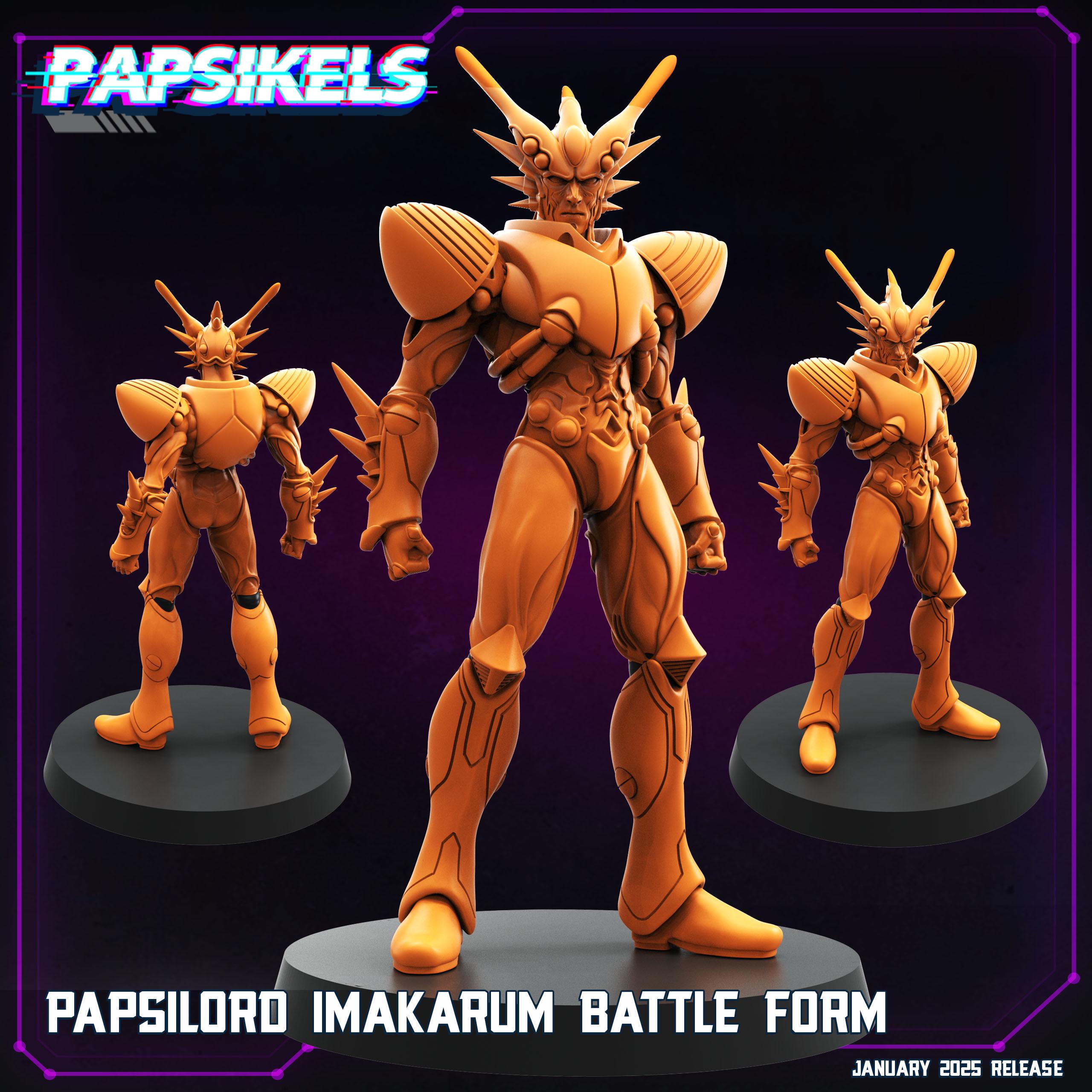 Cyberpunk, Imakarum Proto Papsilord (Guyver), Papsikels, 32mm Mini
