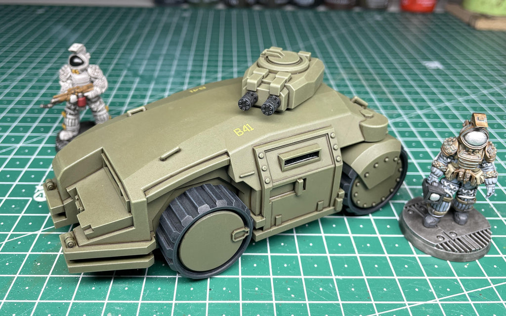 Papz Industries Arc Whrellieck MK1 Miniature Figurine - Sculpted for RPG, Wargaming, TTRPG, Anime Enthusiasts