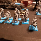 Xenowars Genesis Scout Drone: 32mm Sci-Fi Resin Miniature for Tabletop RPG by Papz Industries