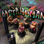 Cyberpunk Batchoy Gang Miniature: Psychotic Zandro Ber Dila 32mm RPG Figure by Papsikels