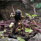 Widow Skull Hunter Owl: 32mm Resin Miniature for Tabletop RPG & One Page Rules Army