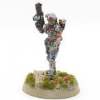 Alien vs Human Colonial Marine Medic Morgan Dallas 32mm Miniature for RPG Tabletop Gaming