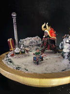 Krampus Miniature Sculpture for Christmas - 32mm Wargaming, RPG, TTRPG, Cyberpunk, Anime Themed