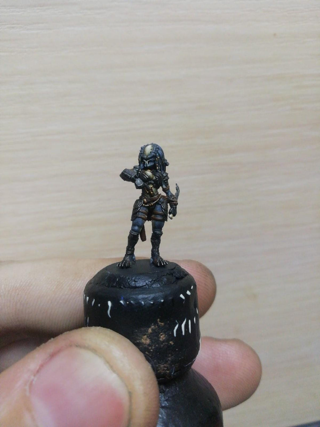 Bonita Elite Vixen Elder Grey Skull Hunter Resin Miniature for Tabletop Fantasy RPG - 32mm Papsikels