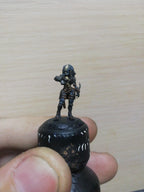 Bonita Elite Vixen Elder Grey Skull Hunter Resin Miniature for Tabletop Fantasy RPG - 32mm Papsikels