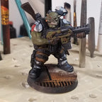 Colonial Captain Rene Rekestas Miniature - 32mm UGOK Officer for Wargaming, RPG, and Tabletop Games