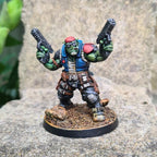 Ugok Rebel Sergio Duo Miniature: Sculpted 32mm Figure for Cyberpunk Wargaming, RPG, and TTRPG