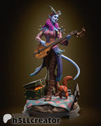 Alfira from Baldur's Gate 3 (fan art) | Full Model or Bust | Miniature scale 1:12 | h3LL Creator | DIY Model Kit