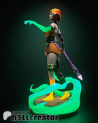 Melinoe from Hades 2 (fan art) | Full Model | Miniature scale 1:12 | h3LL Creator | DIY Model Kit