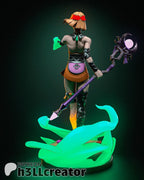 Melinoe from Hades 2 (fan art) | Full Model | Miniature scale 1:12 | h3LL Creator | DIY Model Kit