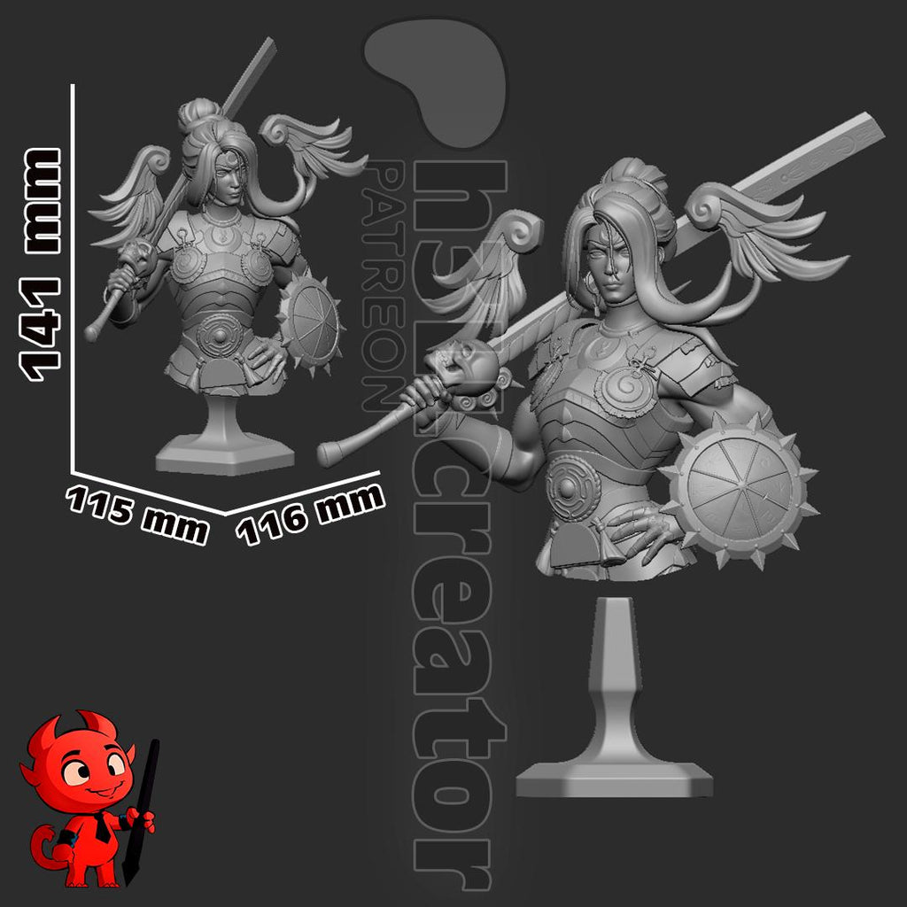 Nemesis: Hades 2 Fan Art, 197mm DIY Model Kit