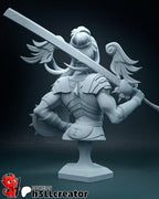 Nemesis: Hades 2 Fan Art, 197mm DIY Model Kit