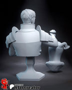 Laios from Delicious in Dungeon (fan art) | Full Model or Bust | Miniature scale 1:12 | h3LL Creator | DIY Model Kit