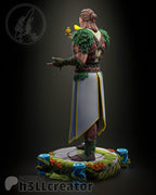 Halsin from Baldur's Gate 3 (fan art) | Full Model or Bust | Miniature scale 1:12 | h3LL Creator | DIY Model Kit