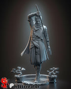 Wolf from Sekiro Shadows Die Twice (fan art) | Full Model or Bust | Miniature scale 1:12 | h3LL Creator | DIY Model Kit