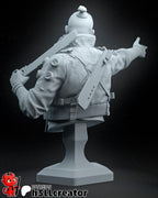 Jackie Welles from Cyberpunk 2077 (fan art) | Full Model or Bust | Miniature scale 1:12 | h3LL Creator | DIY Model Kit