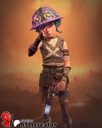 Isha from Arcane (fan art) | Full Model or Bust | Miniature scale 1:12 | h3LL Creator | DIY Model Kit