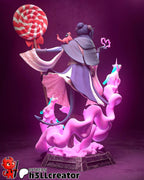Jester Lavorre from Critical Role - Mighty Nein (fan art) | Miniature scale 1:15 | h3LL Creator | DIY Model Kit