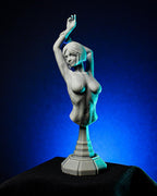 Cortana from Halo (fan art) | Full Model or Bust | Miniature scale 1:12 | h3LL Creator | DIY Model Kit