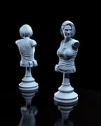 Jill Valentine from Resident Evil 3 (Remake) (fan art) | Full Model or Bust | Miniature scale 1:12 | h3LL Creator | DIY Model Kit