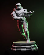 Master Chief from Halo (fan art) | Full Model or Bust | Miniature scale 1:12 | h3LL Creator | DIY Model Kit