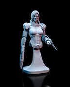 Female Shepard from Mass Effect (fan art) | Full Model or Bust | Miniature scale 1:12 | h3LL Creator | DIY Model Kit