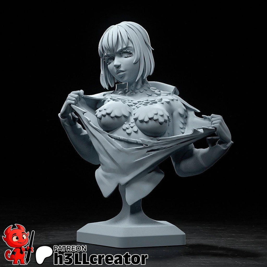 Falin Touden from Delicious in Dungeon (fan art) | Full Model or Bust | Miniature scale 1:12 | h3LL Creator | DIY Model Kit