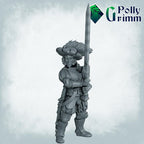Men at arms Army - Fantasy historic miniatures for tabletop games. 28mm / 32mm Resin Figures for RPG