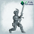 Men at arms Army - Fantasy historic miniatures for tabletop games. 28mm / 32mm Resin Figures for RPG