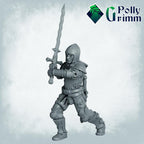 Men at arms Army - Fantasy historic miniatures for tabletop games. 28mm / 32mm Resin Figures for RPG