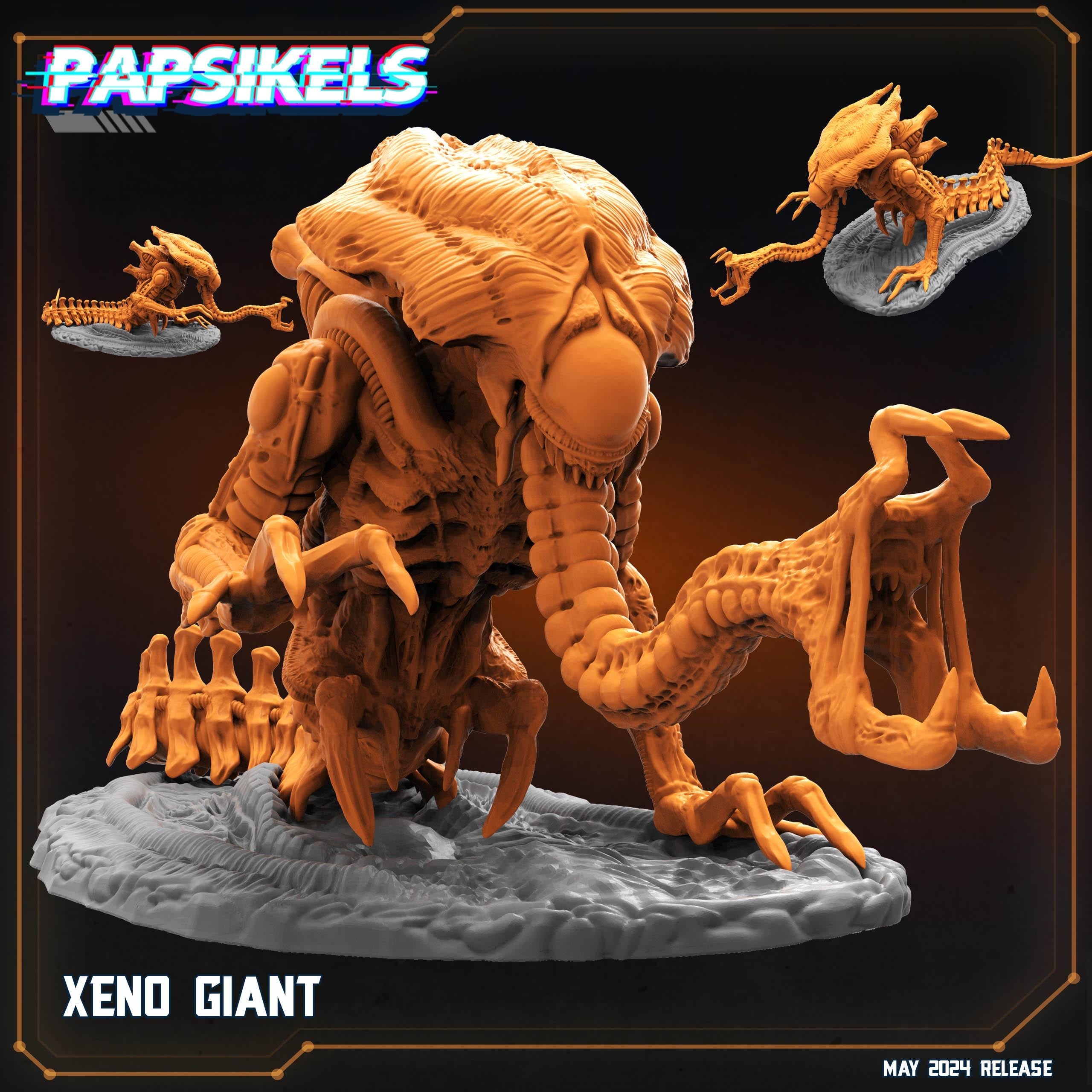 Xeno Giant, Papsikels, Resin Miniature