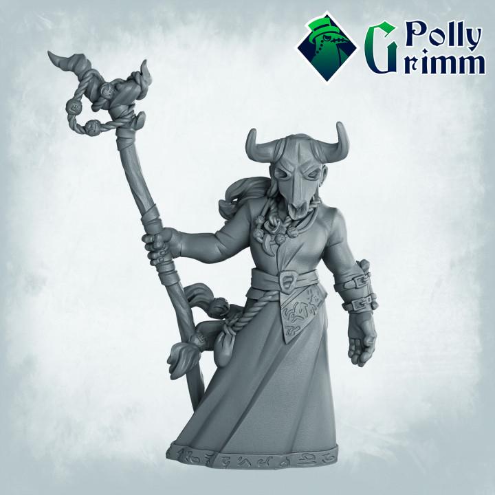Shaman  - Fantasy historic miniatures for tabletop games. 28mm / 32mm Resin Figures for RPG