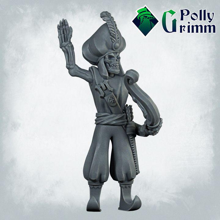 Arabian Nightmare Skeleton Army - Fantasy historic miniatures for tabletop games. 28mm / 32mm Resin Figures for RPG