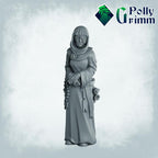 Imperial Nuns Miniature: 28mm/32mm Resin Figure for Tabletop RPG