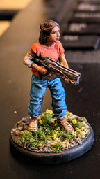 Aliens Vs Humans Scavenger Romulus, Sole Survivor Rain , Papsikels, 32mm Mini