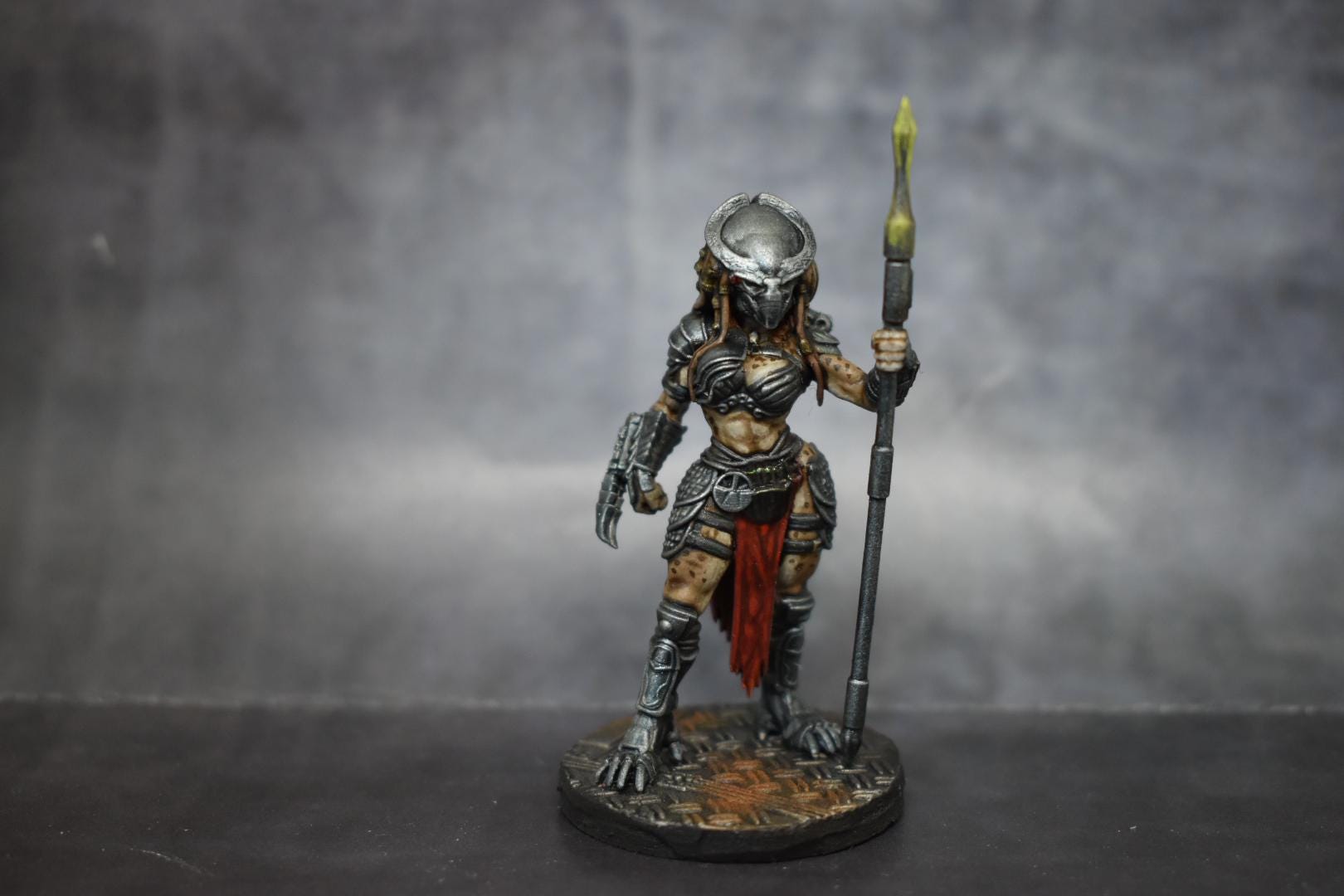 Lanika Elite Vixen: Skull Hunter Miniature - 32mm Resin Tabletop Figure for RPG Games
