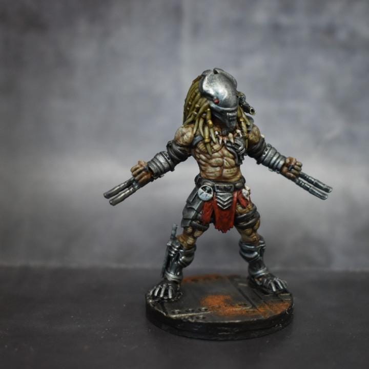 Serpent Skull Hunter Sergio Clan: 32mm Resin Tabletop Miniature for RPG, TTRPG, Papsikels Predator Figure