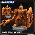 Quaipo Shrine Anchorite | Trench Crusade Fantasy Resin Miniature | 32mm Tabletop Grimdark Pilgrim