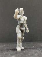 Female E-900 Terminator Miniature | 32mm Resin Figure for Tabletop RPG | Sci-Fi Alien Hunter