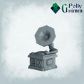 Gramophone - Scatter Terrain  - Fantasy historic miniatures for tabletop games. 28mm / 32mm Resin Figures for RPG