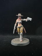 Cyberpunk Kate Bane 32mm Miniature - Papsikels RPG Anime Tabletop Gaming Figure